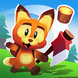 Fox Island Builder game art